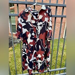 Chico's Multicolor Abstract Dress